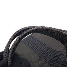 将图像加载到图库查看器中，HERMES Her Line Tote Gray Nylon Canvas Size PM
