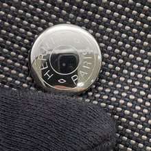 Load image into Gallery viewer, HERMES Her Line Tote Gray Nylon Canvas Size PM
