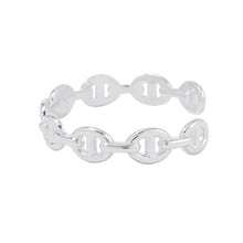 将图像加载到图库查看器中，HERMES Chaine d&#39;Ancre Bangle Size ST SV925

