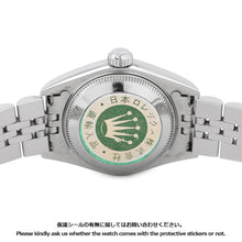 将图像加载到图库查看器中，ROLEX Datejust W26mm Stainless Steel K18WG Blue Dial79174
