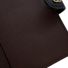 将图像加载到图库查看器中，CHANEL passport case BlackAP3791 Lambskin
