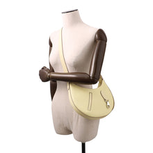 将图像加载到图库查看器中，HERMES Petit Arson Jaune Milton Taurillon Clemence Swift Leather
