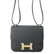 将图像加载到图库查看器中，HERMES Constance 3 Miroir Vert Fonce Epsom Size Mini
