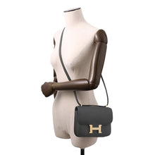 将图像加载到图库查看器中，HERMES Constance 3 Miroir Vert Fonce Epsom Size Mini
