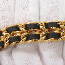 Load image into Gallery viewer, CHANEL Premiere M H26ｍｍ×W20mm Gold Plated Leather Black DialH0001
