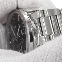 将图像加载到图库查看器中，TAG HEUER Carrera Chronograph Caliber 16 Japan Limited Edition 500 pieces W41mm Stainless Steel BlackMother of Pearl DialCBK2116.BA0715
