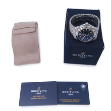 Load image into Gallery viewer, BREITLING Chronomat Automatic GMT 40 W40mm Stainless Steel Blue DialA32398
