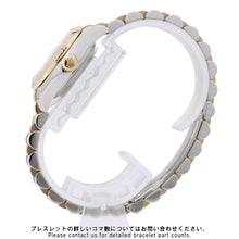 将图像加载到图库查看器中，ROLEX Datejust W26mm Stainless Steel K18YG White Dial179173G
