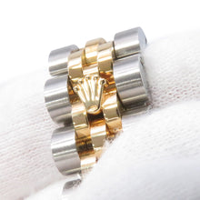 将图像加载到图库查看器中，ROLEX Datejust W26mm Stainless Steel K18YG White Dial179173G
