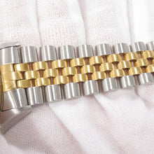 将图像加载到图库查看器中，ROLEX Datejust W36mm Stainless Steel K18YG Champagne Dial16233
