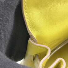 Load image into Gallery viewer, HERMES Kelly Retourne Lime Swift Leather Size 25

