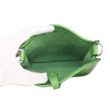 将图像加载到图库查看器中，HERMES Evelyne Vert Yucca Taurillon Clemence Size TPM
