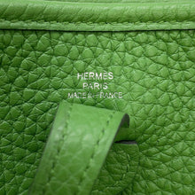 将图像加载到图库查看器中，HERMES Evelyne Vert Yucca Taurillon Clemence Size TPM
