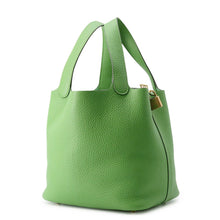 将图像加载到图库查看器中，HERMES Picotin Lock Vert Yucca Taurillon Clemence Size MM
