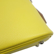 将图像加载到图库查看器中，HERMES Bolide 1923 Lime/Mauve Sylvestre/Nata Epsom Size 25
