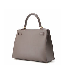 Load image into Gallery viewer, HERMES Kelly Sellier Etain Epsom Size 25
