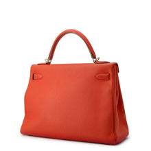 Load image into Gallery viewer, HERMES Kelly Retourne Geranium Togo Leather Size 32
