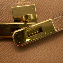 Load image into Gallery viewer, HERMES Kelly Ad Natural Courchevel Size GM
