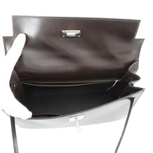 Load image into Gallery viewer, HERMES Kelly Sellier Chocolat Box Calf Leather Size 32
