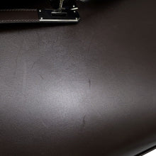 Load image into Gallery viewer, HERMES Kelly Sellier Chocolat Box Calf Leather Size 32
