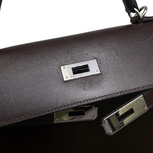 Load image into Gallery viewer, HERMES Kelly Sellier Chocolat Box Calf Leather Size 32
