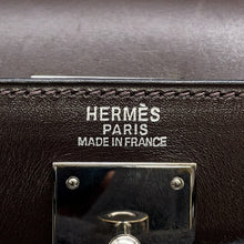 Load image into Gallery viewer, HERMES Kelly Sellier Chocolat Box Calf Leather Size 32
