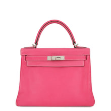 Load image into Gallery viewer, HERMES Candy Kelly Rose Tyrien/Ruby Epsom Size 28
