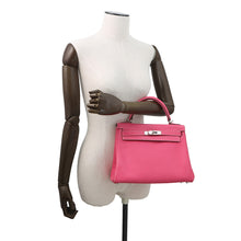 Load image into Gallery viewer, HERMES Candy Kelly Rose Tyrien/Ruby Epsom Size 28
