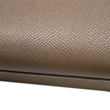 Load image into Gallery viewer, HERMES Kelly Sellier Etoupe/Ruby Epsom Size 35
