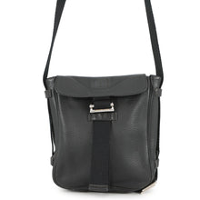 Load image into Gallery viewer, HERMES Tibetan Shoulder Bag Black Taurillon Clemence Size PM
