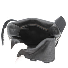 Load image into Gallery viewer, HERMES Tibetan Shoulder Bag Black Taurillon Clemence Size PM
