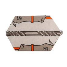 Load image into Gallery viewer, HERMES Steeple Tote Bag Beige/Fauve Toile H Barenia Leather Size 31
