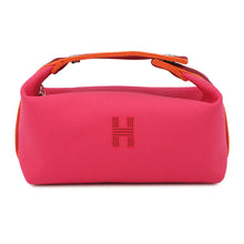 将图像加载到图库查看器中，HERMES Brid a Black Hibiscus Canvas Size PM
