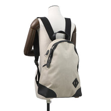 Load image into Gallery viewer, HERMES All bags Backpack Ecru/Black Toile Bivouac Swift Leather
