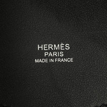 Load image into Gallery viewer, HERMES All bags Backpack Ecru/Black Toile Bivouac Swift Leather

