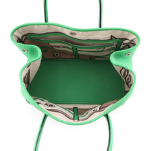 将图像加载到图库查看器中，HERMES Garden Party Steeple Bamboo Negonda Leather Size PM
