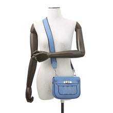 Load image into Gallery viewer, HERMES Berline Shoulder Bag Blue Paradise/Blue Saphir Swift Leather Size Mini
