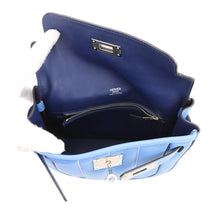 Load image into Gallery viewer, HERMES Berline Shoulder Bag Blue Paradise/Blue Saphir Swift Leather Size Mini
