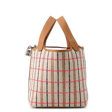 Load image into Gallery viewer, HERMES Picotin Lock Blanket Gold/Ecru/Fauve/Rose Pop Toile H Swift Leather Size PM
