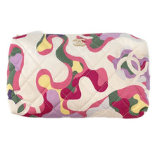 将图像加载到图库查看器中，CHANEL Punching Chain Shoulder Bag Black/PinkAS2376 Calf Leather Size 25
