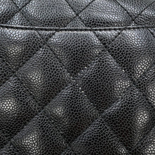 Load image into Gallery viewer, CHANEL Matelasse Top Handle Bag BlackA12397 Caviar Leather

