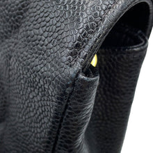 将图像加载到图库查看器中，CHANEL Diana Chain Shoulder Bag BlackA01165 Caviar Leather Size 25
