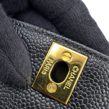 将图像加载到图库查看器中，CHANEL Diana Chain Shoulder Bag BlackA01165 Caviar Leather Size 25
