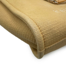 将图像加载到图库查看器中，CHANEL Deauville Tote Bag BeigeA67001 Canvas Size MM
