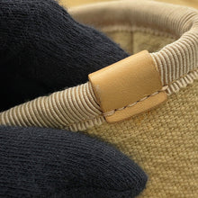 将图像加载到图库查看器中，CHANEL Deauville Tote Bag BeigeA67001 Canvas Size MM
