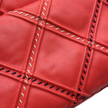 将图像加载到图库查看器中，CHANEL CHANEL19 Chain Shoulder Bag RedAS1160 Lambskin
