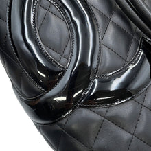 Load image into Gallery viewer, CHANEL Cambon line Tote Bag BlackA25169 Lambskin Size Large
