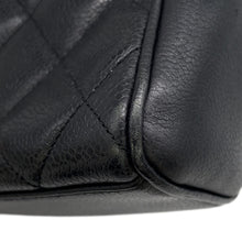 将图像加载到图库查看器中，CHANEL Matelasse 2way Handbag Black Caviar Leather
