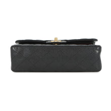Load image into Gallery viewer, CHANEL Matelasse Double Flap Chain Shoulder Bag BlackA01113 Caviar Leather Size 23

