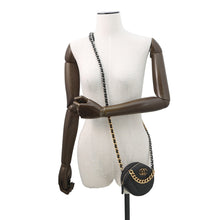 Load image into Gallery viewer, CHANEL CHANEL19 Round ChainShoulder Bag BlackAP0945 Lambskin

